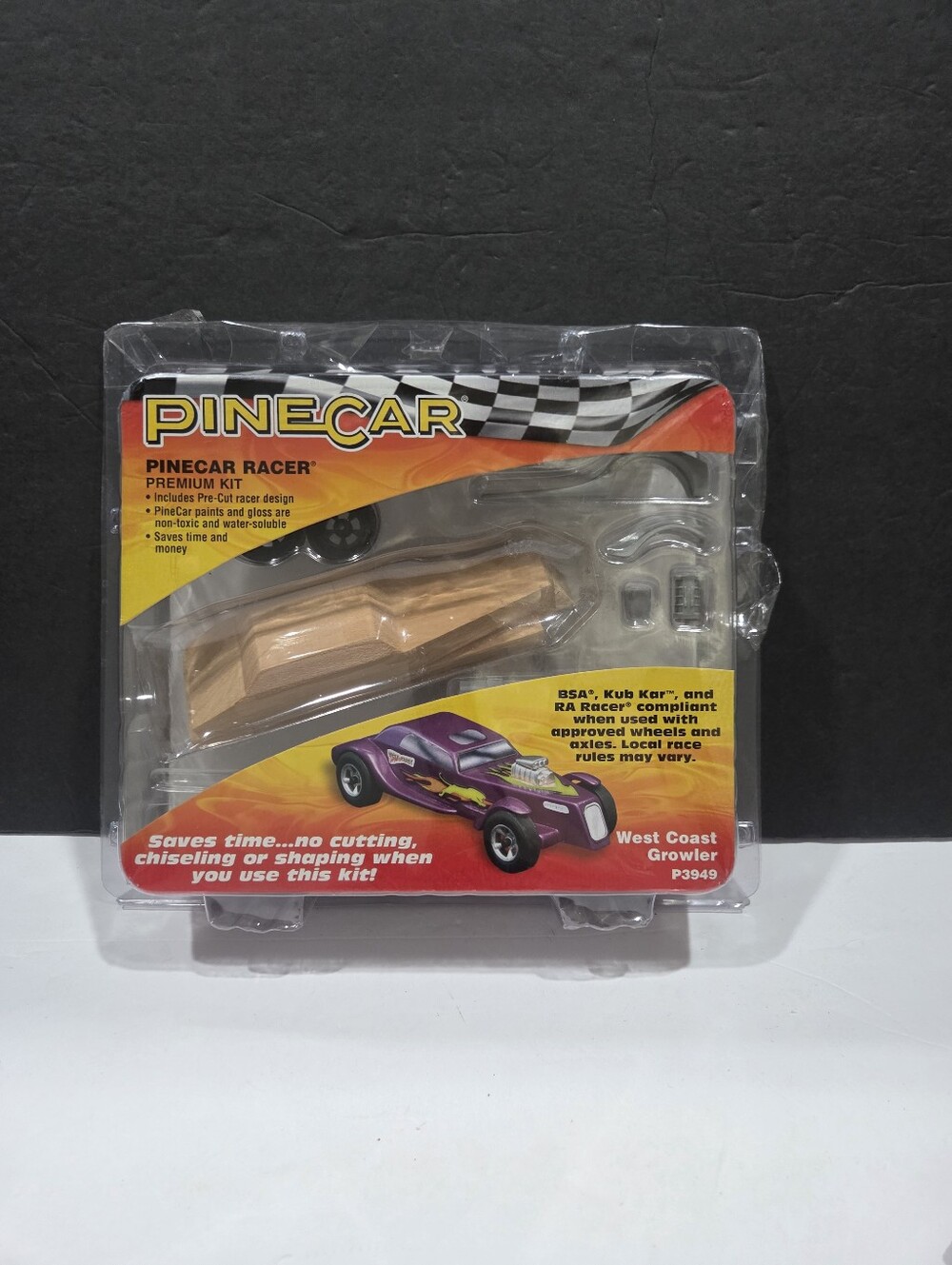 Pine Racer Kids Toy Car Kit West Coast Growler (Open Box)
